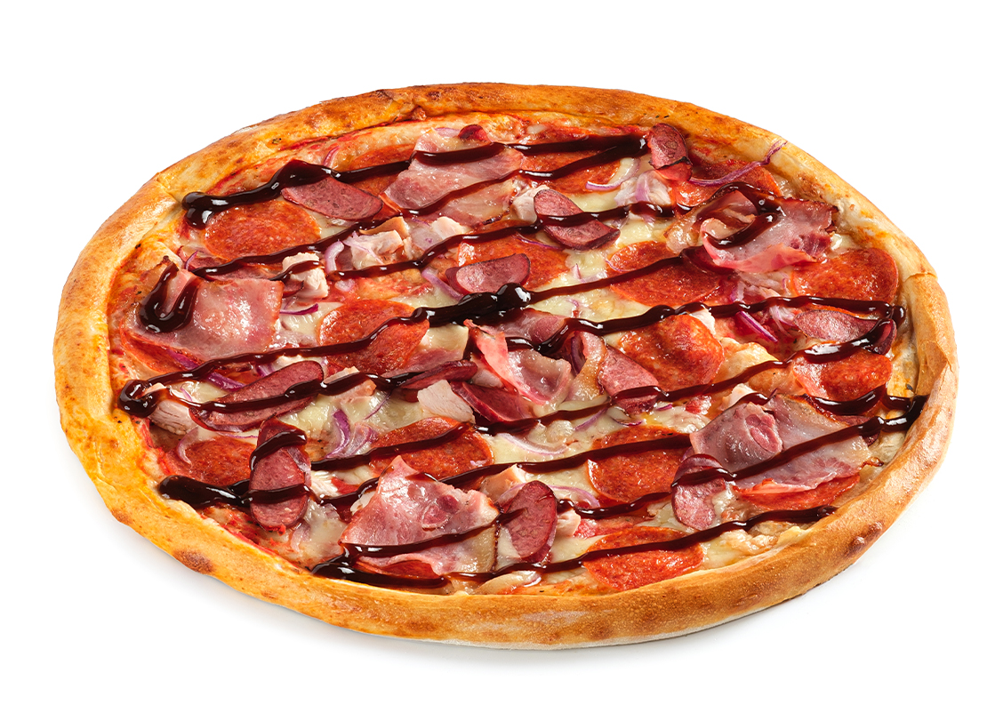 Пошаговый рецепт пиццы с мясом